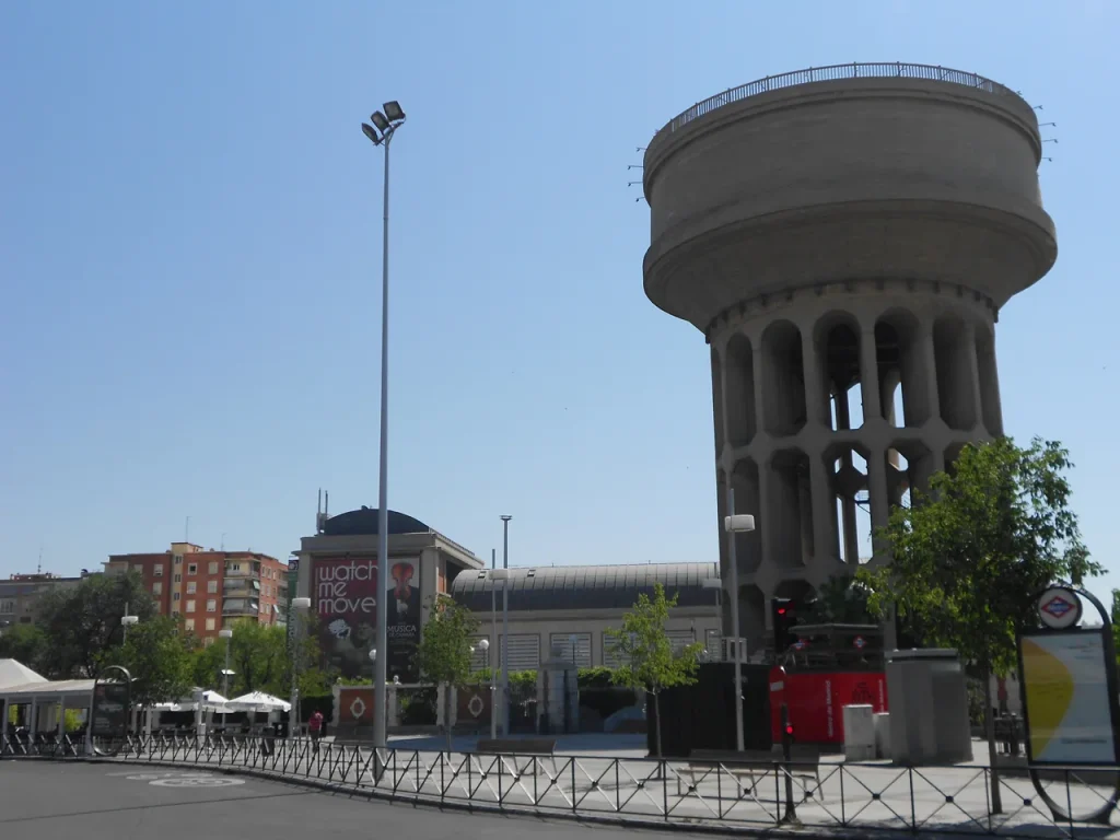 Rehabilitación de depósitos en Plaza Castilla, canal Isabel II