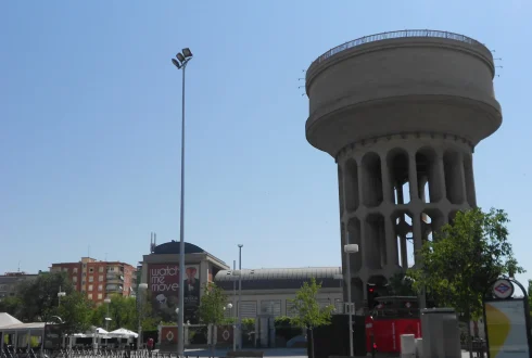 Rehabilitación de depósitos en Plaza Castilla, canal Isabel II